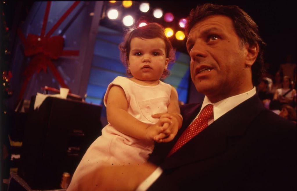 Claudio Roberto Salomone y su hija, Lula.