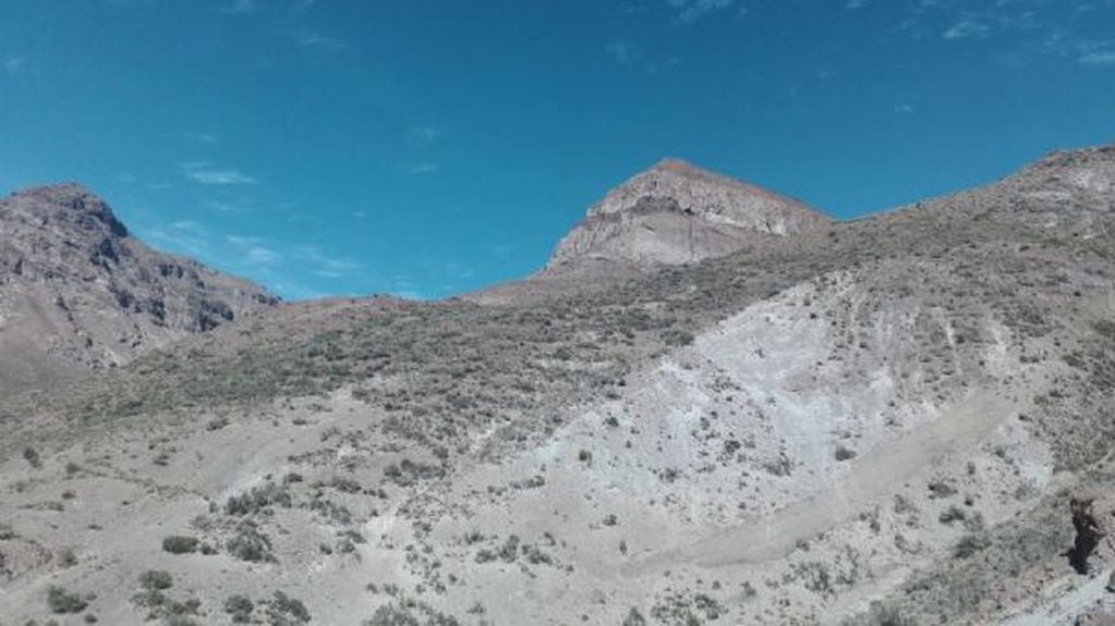 Cerro Amarillo, en Malargüe.