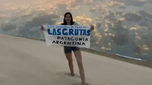 Paula Vincent, la joven de la Patagonia que se fue a trabajar a Qatar durante el Mundial.