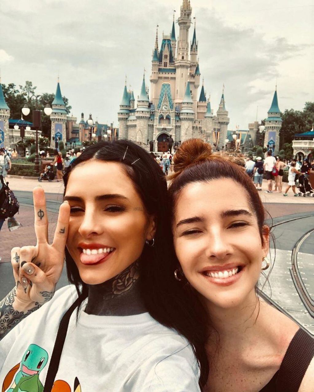 Las vacaciones de Cande Tinelli en Disney (Instagram/ candelariatinelli)