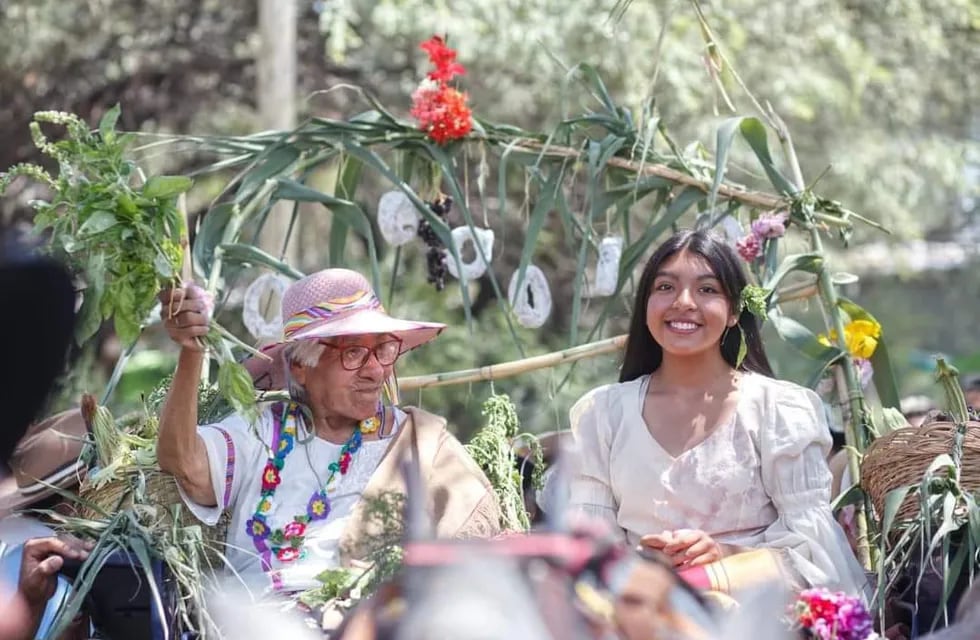Fiesta nacional de la Pachamama en Amaicha del Valle.