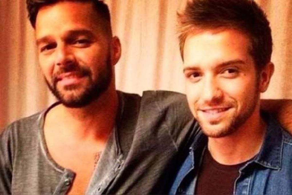 Ricky Martin junto a Pablo Alborán. (Instagram)