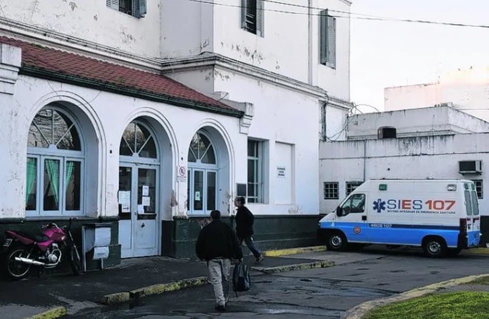 La víctima fue atendida en la guardia Hospital Roque Sáenz Peña.