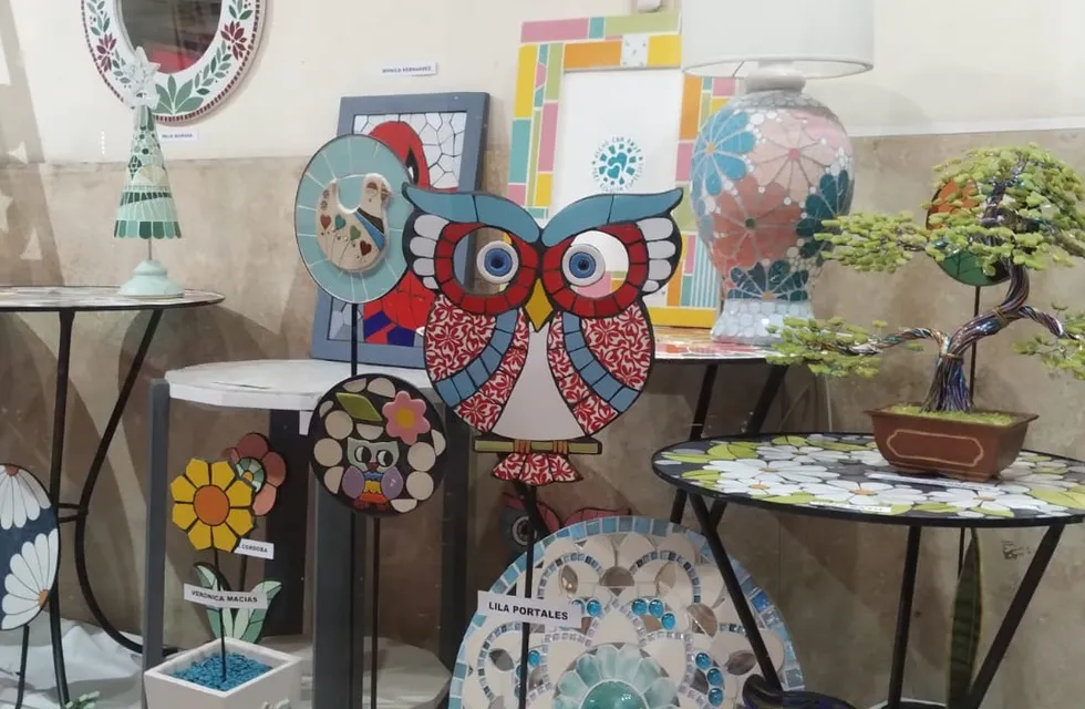 Punta Alta: invitan a la muestra gratuita de mosaico “Refugio de colores”