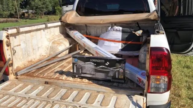 San Pedro: secuestraron un vehículo de Energía de Misiones con contrabando