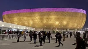 El estadio Lusail fue inaugurado en un encuentro entre Zamalek (Egipto) y Al Hilal (Arabia Saudita) y contó con la presencia de cien argentinos.