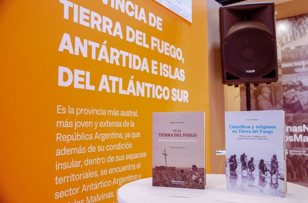 Tierra del Fuego participó de la Feria Internacional del Libro.