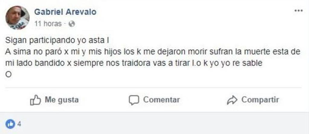 Bahía Blanca: un preso se escapó por un ventiluz y se burló de la policía en Facebook.