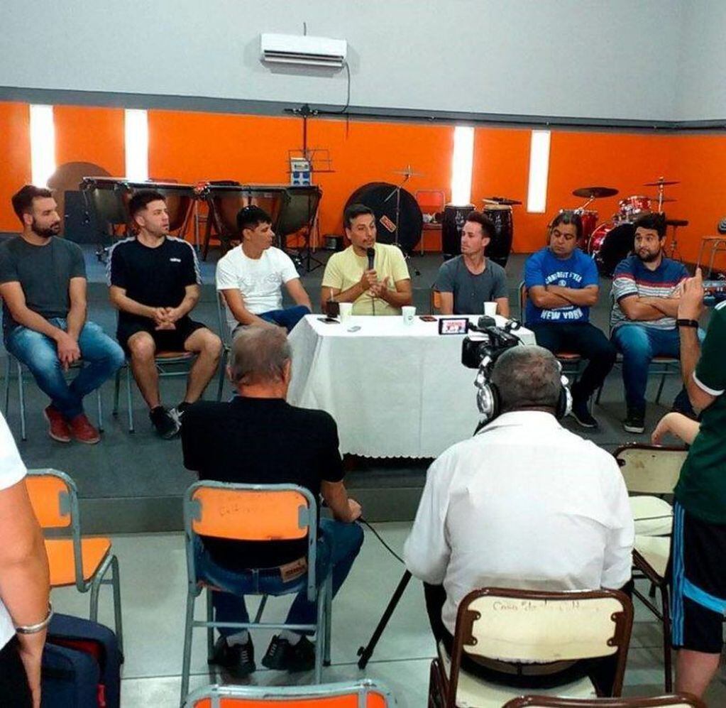 Conferencia de prensa Banda Municipal de Arroyito