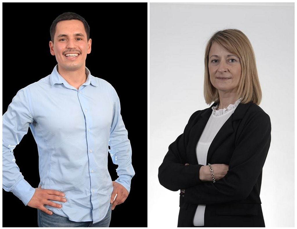 Martín González y Natalia Torti son los candidatos a concejales por Godoy Cruz por el Frente de Todos. Gentileza