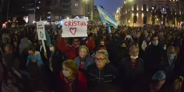 Marcha en repudio al atentado Cristina Fernández Córdoba