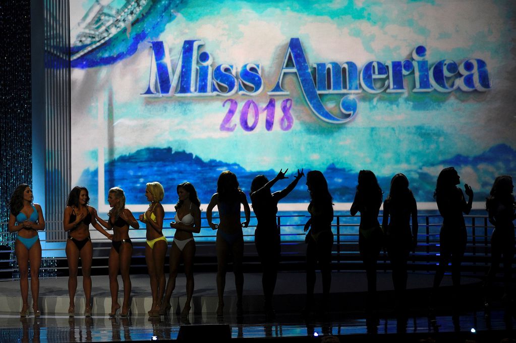 Concurso Miss América.