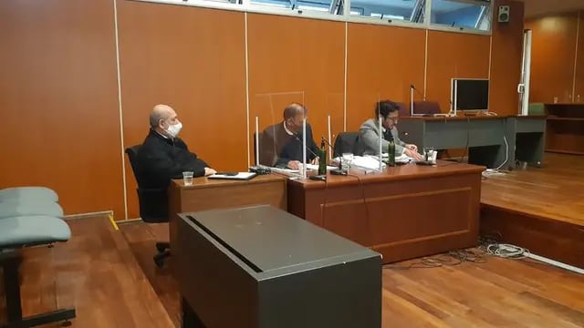 Agustín Rosa Torino durante el juicio en su contra