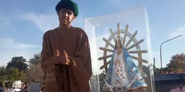 La celebración de la Virgen de Luján no pasó desapercibida en Pérez