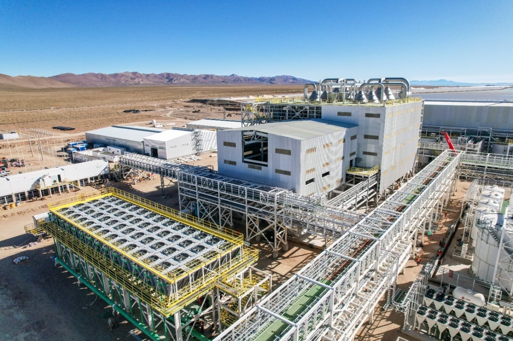 Con solo una empresa en proceso de producción, Jujuy ya aportó más de 60 mil toneladas de carbonato de litio grado batería.
