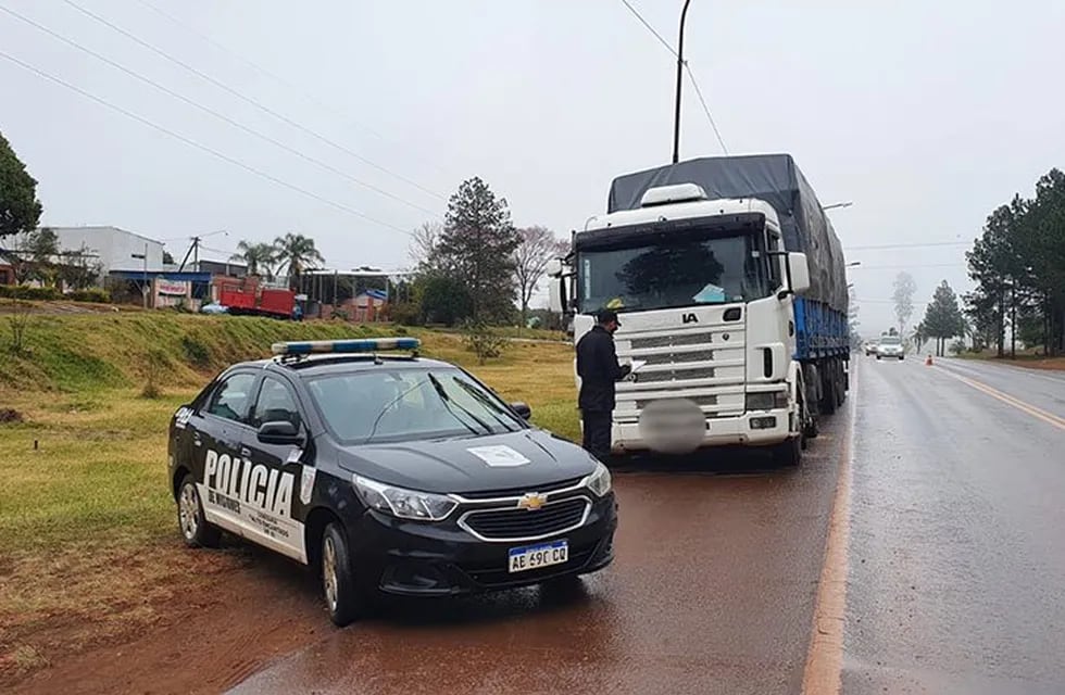 Golpe al contrabando ilegal de soja en Misiones.