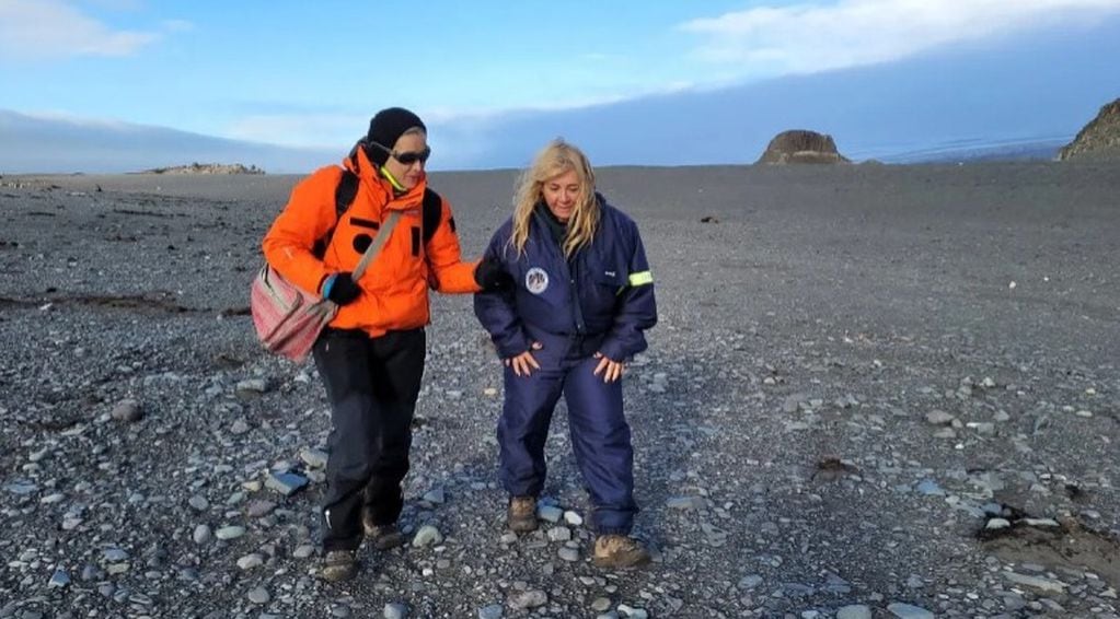 La primera mujer mendocina jefa de una estación científica en la Antártida