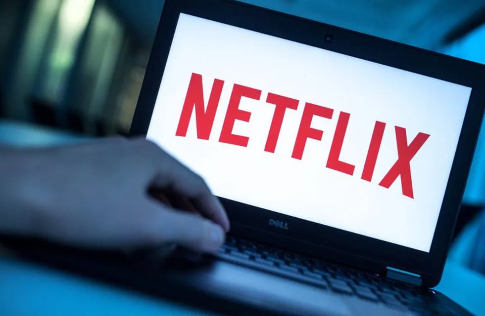 FILED - 17 December 2016, Berlin: The logo of American media-services provider and production company Netflix appears on the display of a laptop. Netflix said it will add explanatory text to some of the maps featured in the Holocaust documentary series \