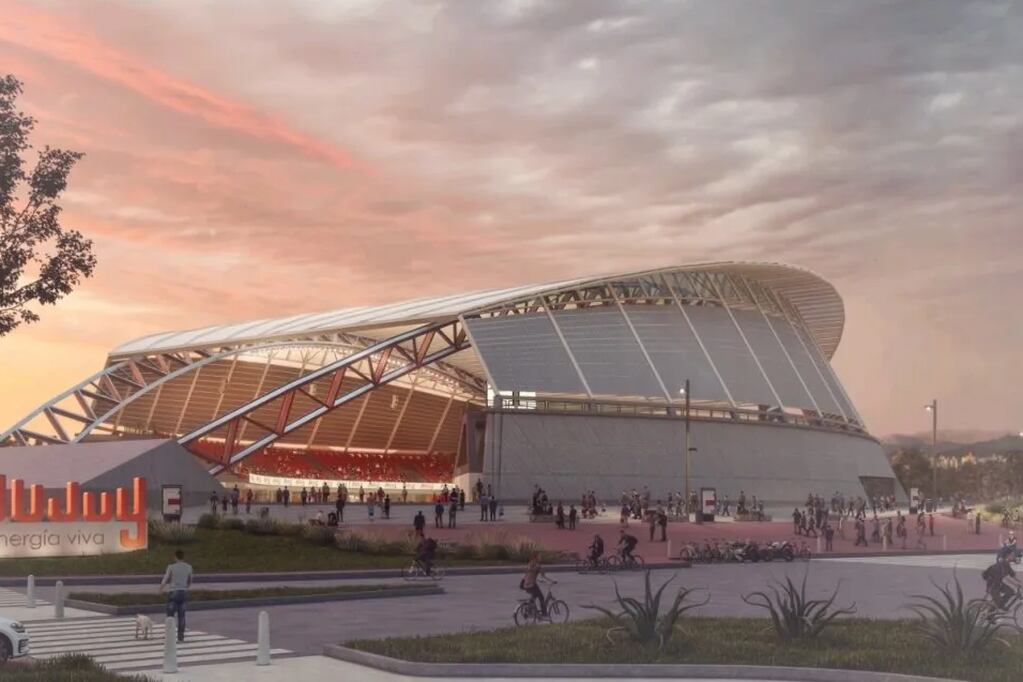 Este aspecto tendrá el estadio polideportivo multipropósito de la Ciudad Deportiva que se construirá en San Salvador de Jujuy.
