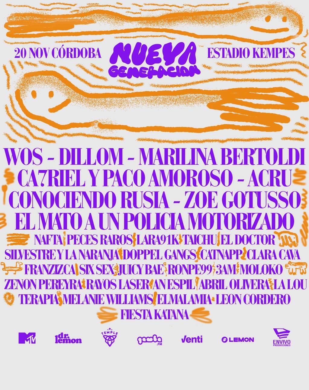 Wos, Dillom, Acru, Ca7riel y Paco Amoroso serán parte del festival Nueva Generación: fecha, lugar y precio de entradas