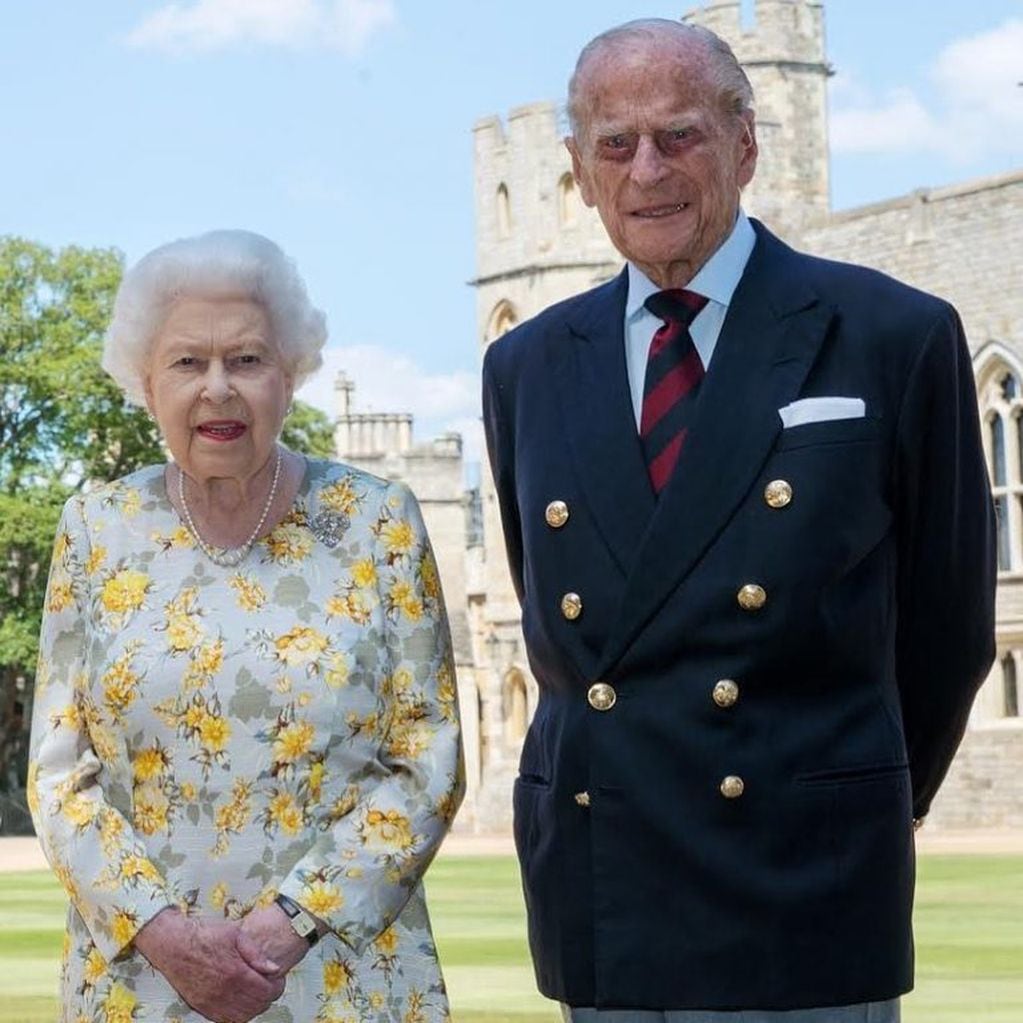 La foto que publicó el Palacio de la pareja real celebrando el cumpleaño del duque. (Instagram/@theroyalfamily)
