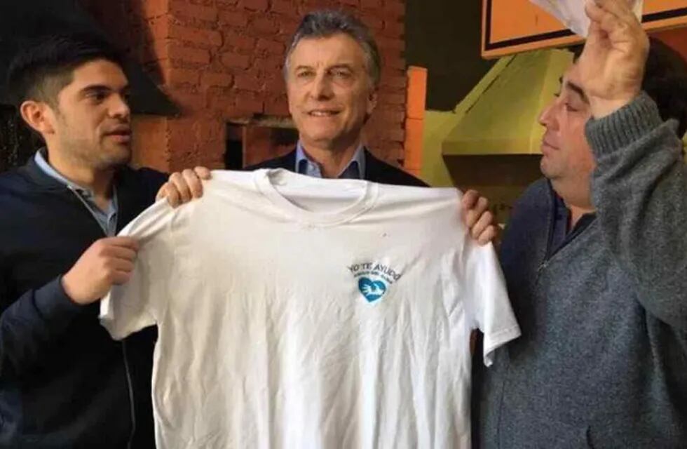 Almada y Macri.