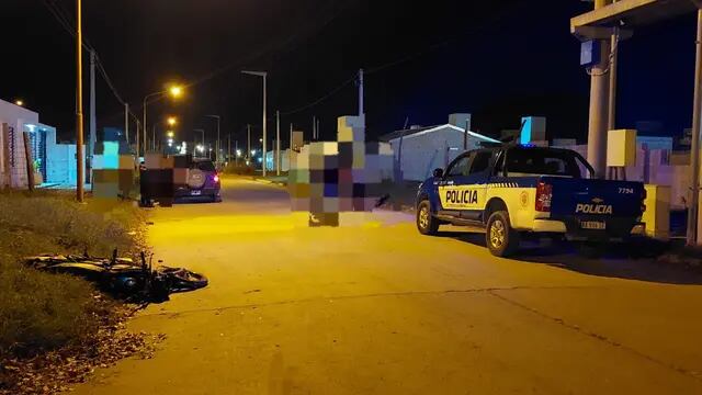 Accidente en Arroyito en José Giménez Lagos esq. Lavalle