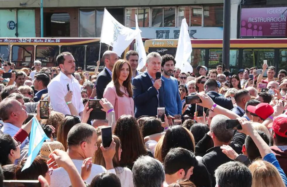 Imagen archivo. Macri junto a Vidal en una de las últimas veces que se mostraron juntos en un acto público. Foto: Prensa Presidencia.