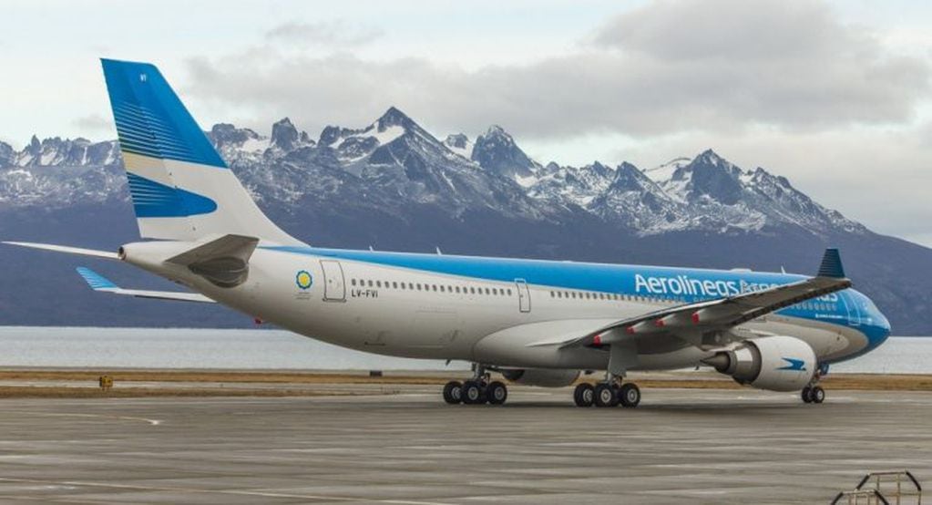 Aerolíneas Argentinas en Ushuaia