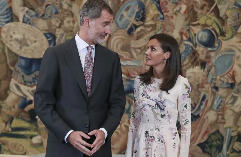 La reina Letizia y el rey Felipe VI