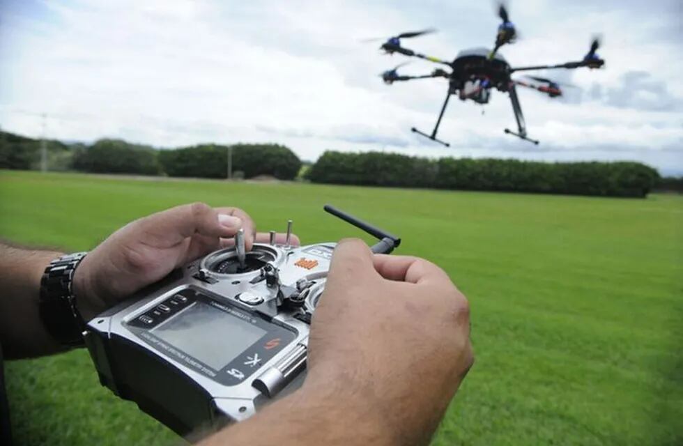 El equipo de Telenoche se encontraba filmando la zona con Drone.