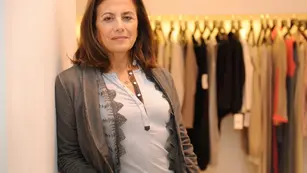 La diseñadora Olga Naum.