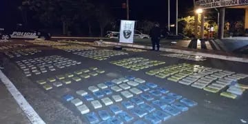 Incautaron más de 450 kilogramos de marihuana en General Urquiza