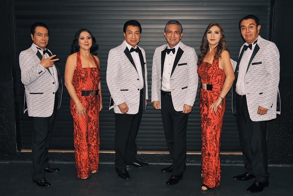 Los Ángeles Azules, en la antesala de un reciente show en el Auditorio Nacional de Ciudad de México. (Facebook Los Ángeles Azules)