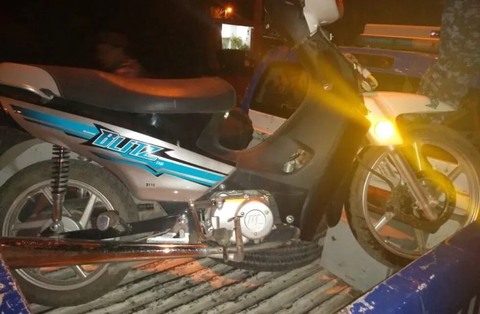 Alta Gracia: robaron una motocicleta y se dieron a la fuga