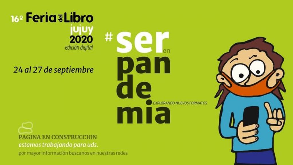 La Feria del Libro Jujuy 2020 se llevará a cabo del 24 al 27 de septiembre, a través de un nuevo formato digital.