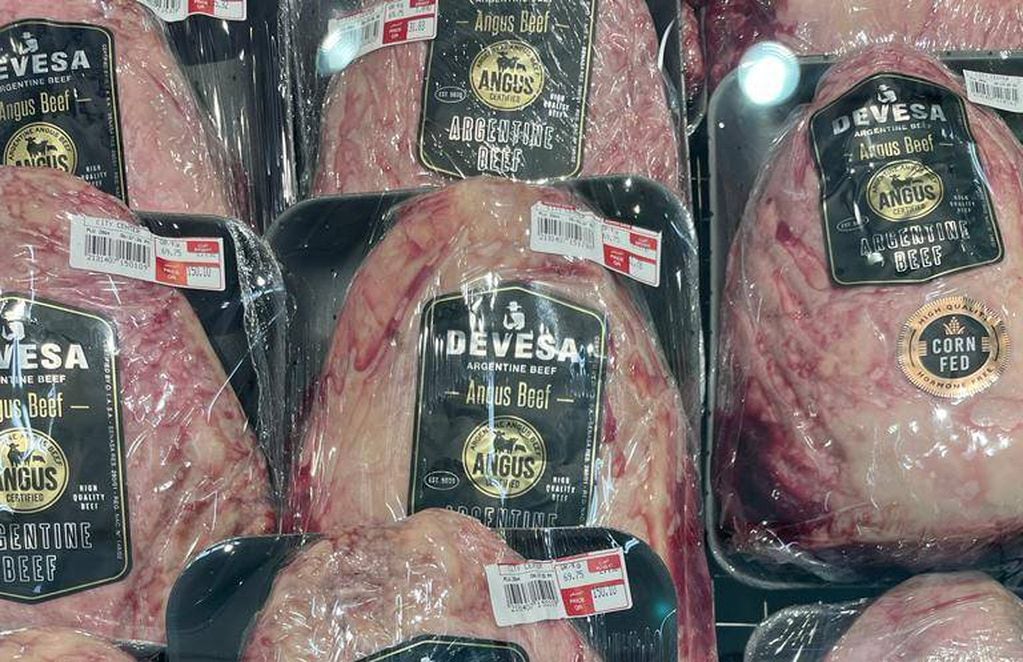 El angus beef argentino es una de las carnes más caras que se consiguen en Doha.
