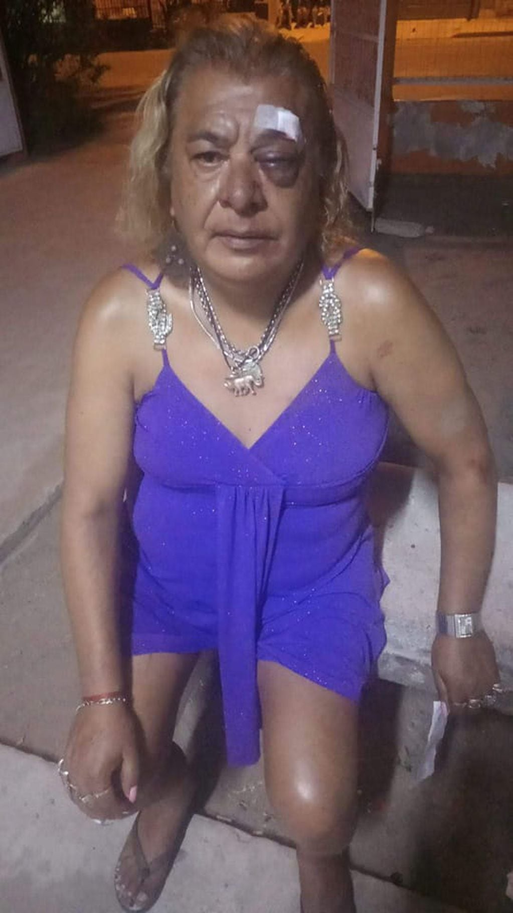 Victoria Díaz, trabajadora trans víctima de la violencia.