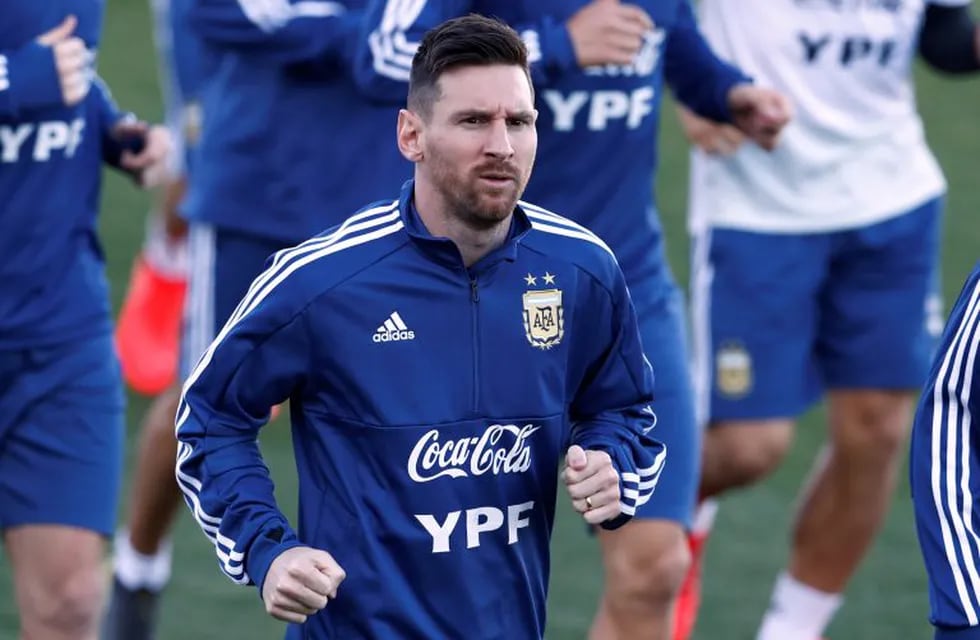 El entrenamiento de la Selección Argentina con el regreso de Lionel Messi. (REUTERS)