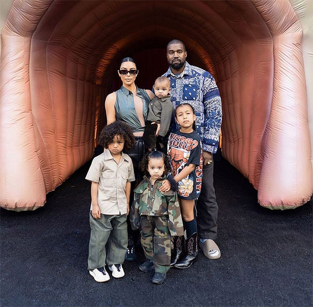 Esta es la primera Navidad de Kim Kardashian y sus hijos tras el divorcio con Kanye West.