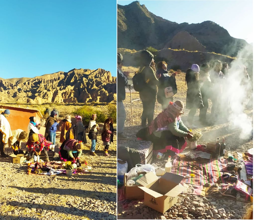 En Maimará se vivió con intensidad el Inti Raymi, celebrando los rituales que sobreviven lo ancestral para recuperar vigor en las nuevas generaciones.