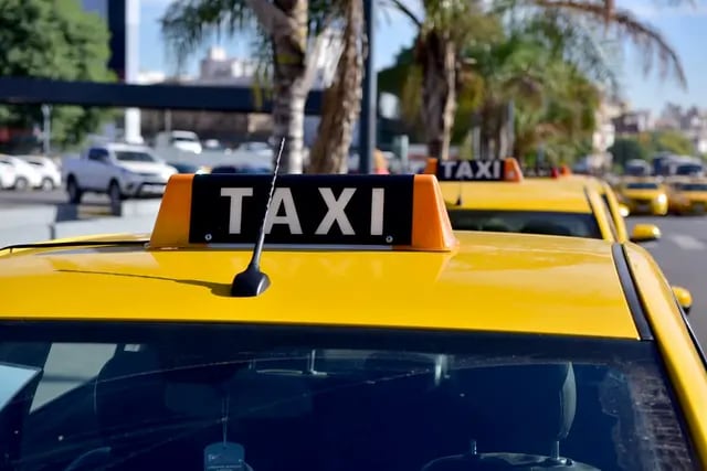 Protesta de taxis en Córdoba