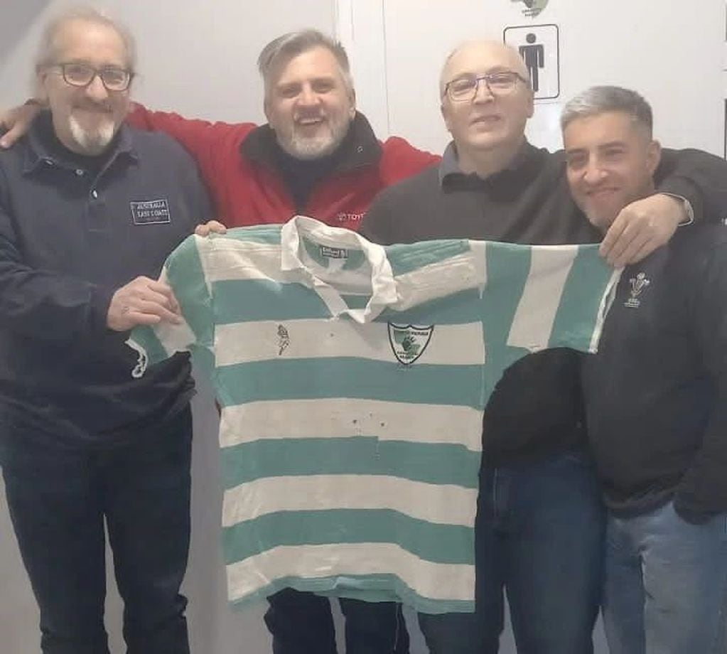 Los Hurones rugby festejo por 37 años Arroyito