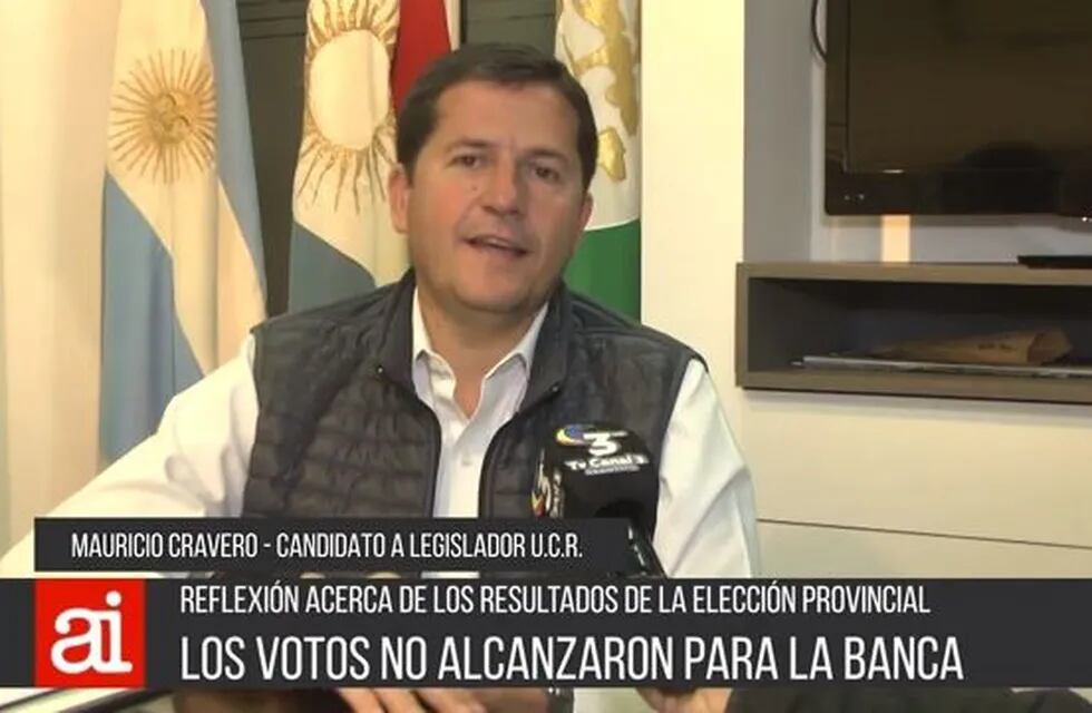 Mauricio Cravero votó en Arroyito