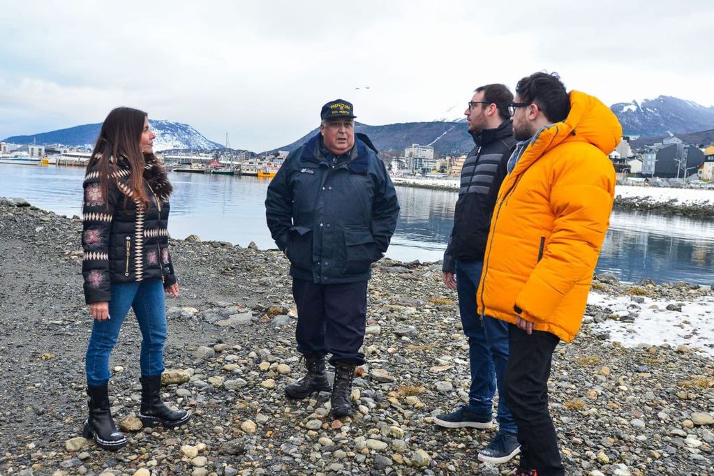 Ushuaia: inspeccionan el barco Saint Christopher