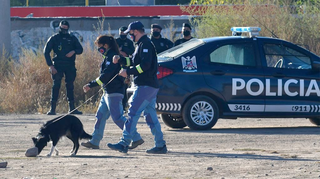 Se realizarán rastrillajes con Cuerpo de Canes de la Policía de Mendoza para la búsqueda de Ivana Molina