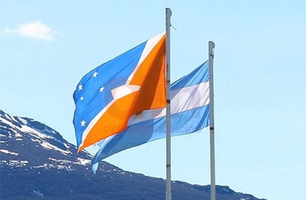Bandera Tierra del Fuego, Antártida e Islas  del Atlántico Sur