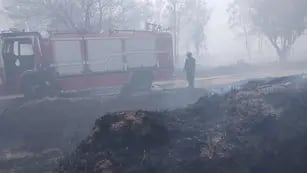 Incendio en Río Tercero.