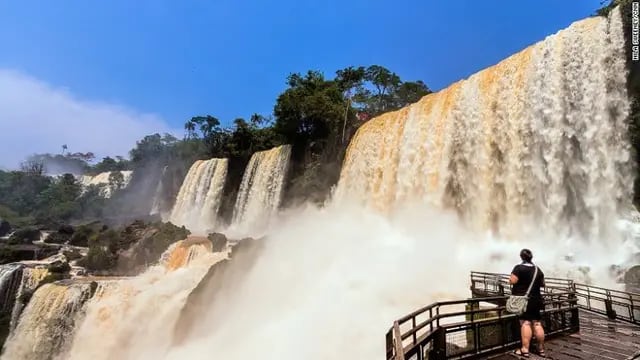 Puerto Iguazú: habilitan el circuito inferior de las Cataratas del Iguazú