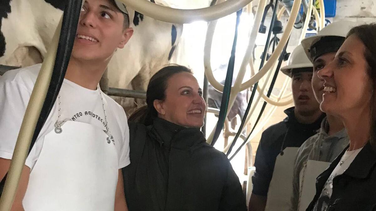 Cora Reutemann bailó “El bombón” de Los Palmeras y sorprendió a sus seguidores